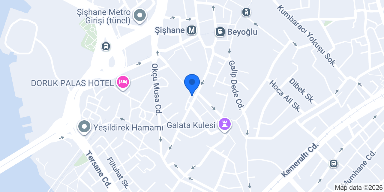 Karaköy Kablo konumu