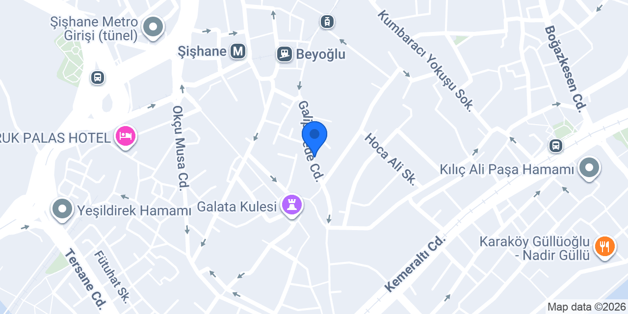 GALATA ART konumu