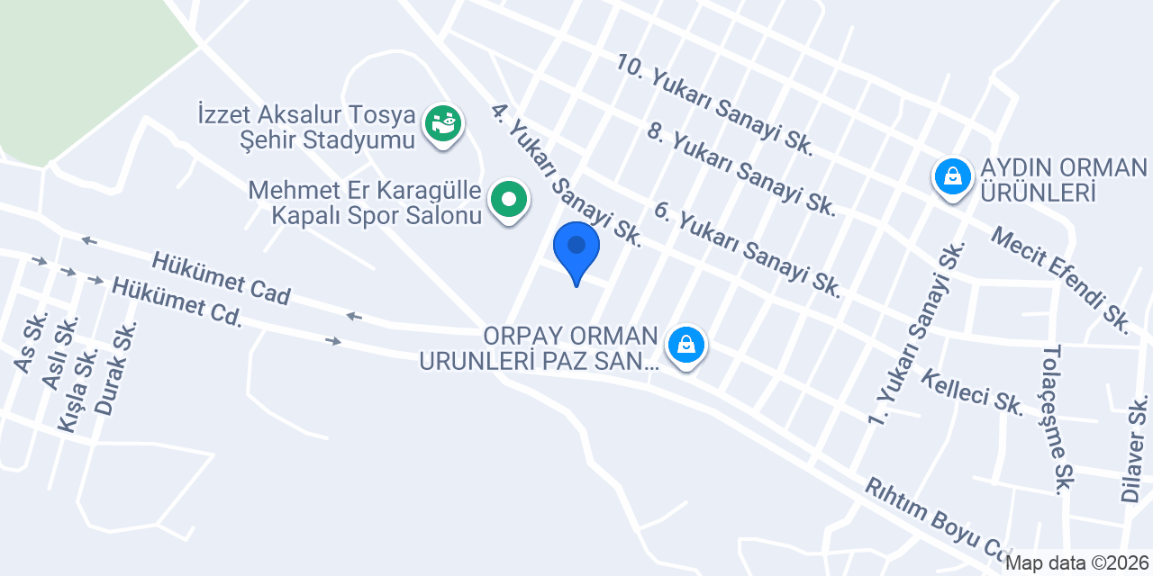 Amerikanpanelkapi konumu