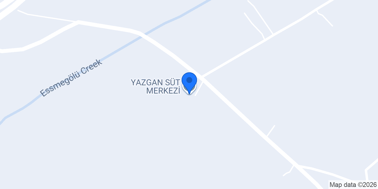 YAZGAN SÜT MERKEZİ konumu