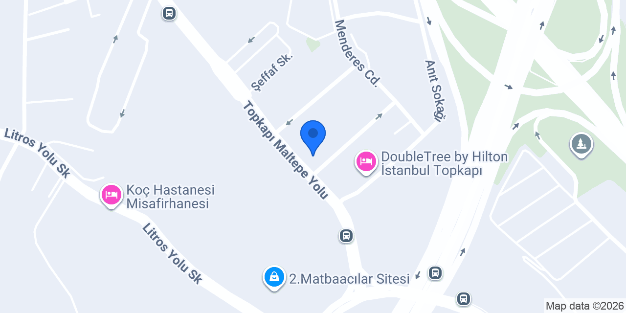 Çam Ecza Deposu konumu