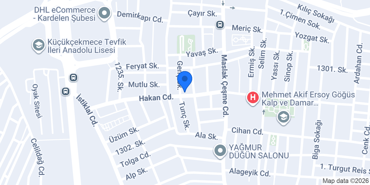 Tunca çiçekçilik konumu