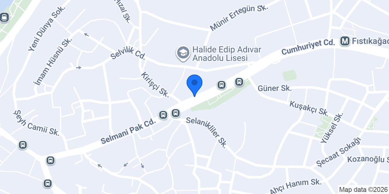Ensar Vakfı Üsküdar Şubesi konumu