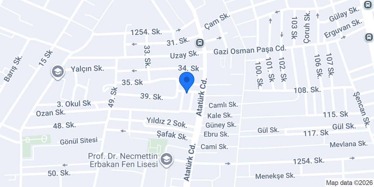Salon İlker Daş konumu