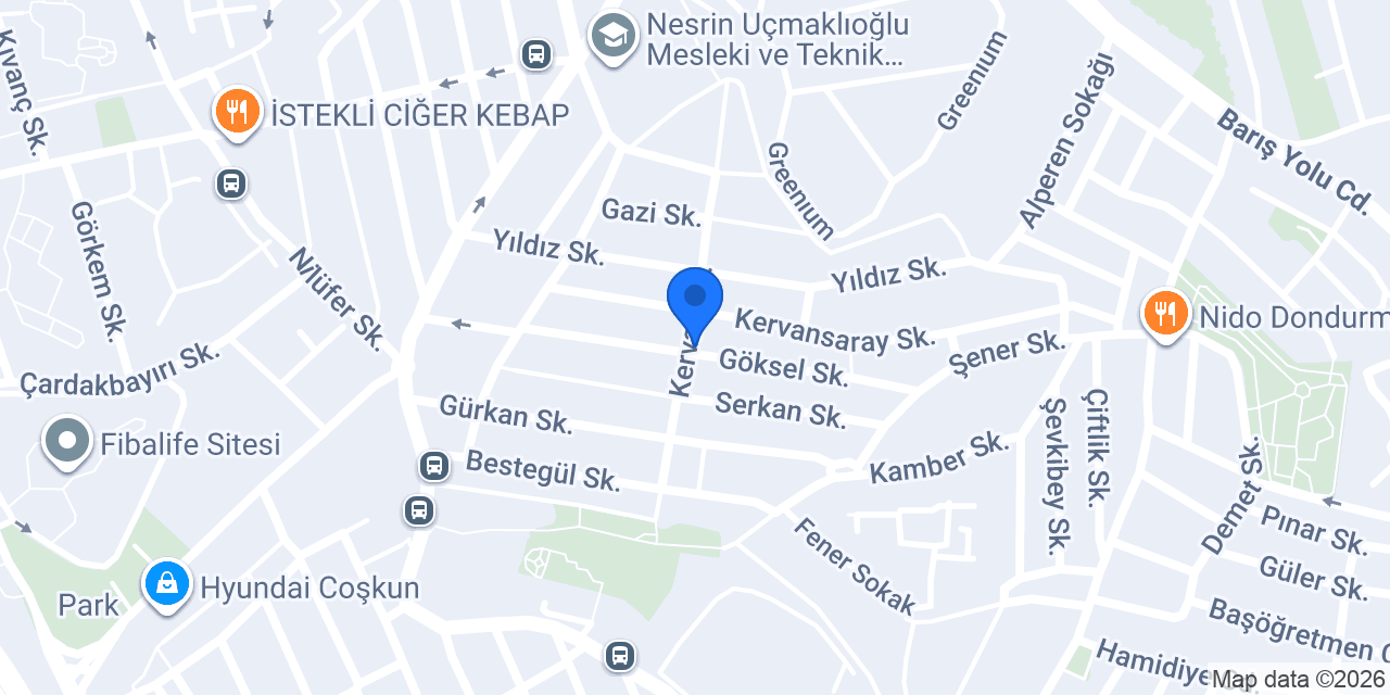 Buhara ev yemekleri konumu
