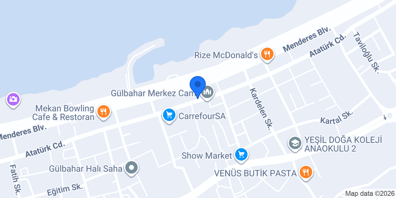 Gülbahar Taksi konumu