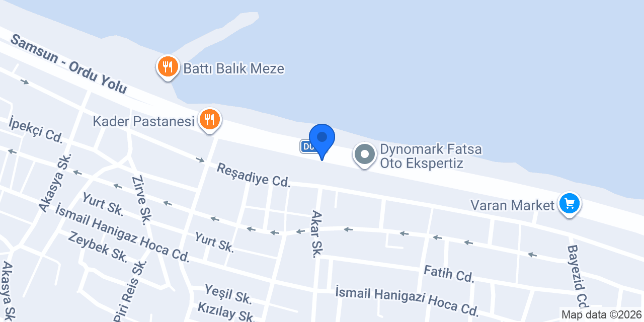 Auto Trend Fatsa konumu