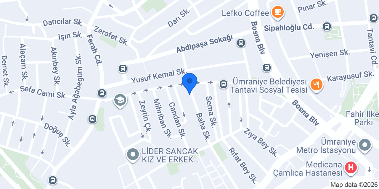 Sallanır Koltuk konumu