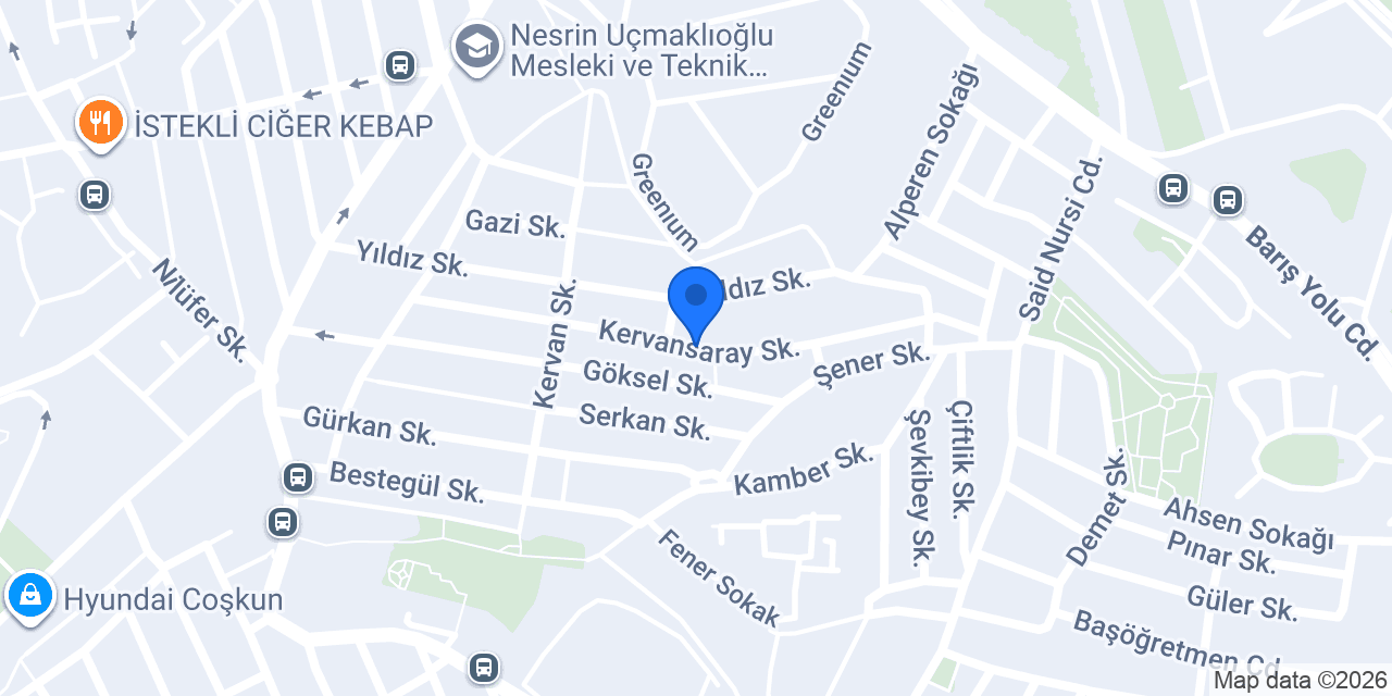 Çekmeköy elektrik konumu