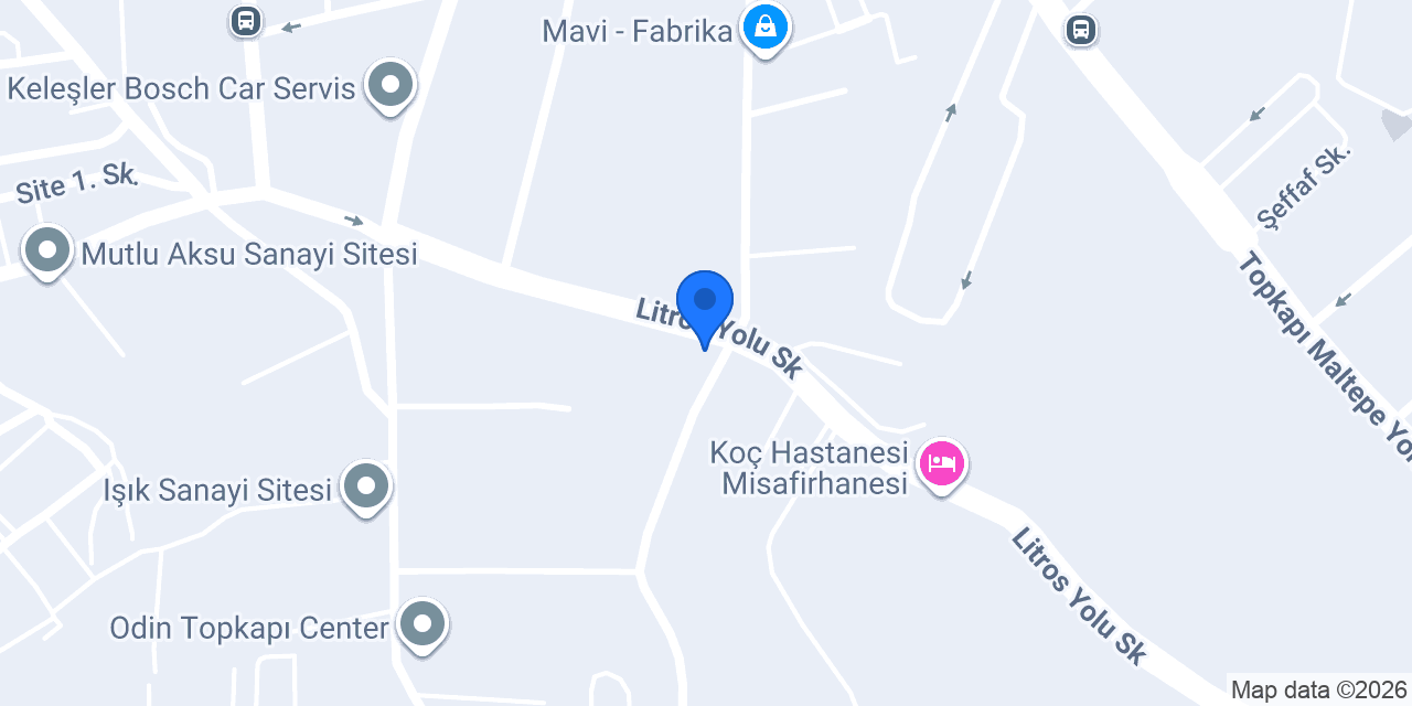 Damlaca Çorap konumu