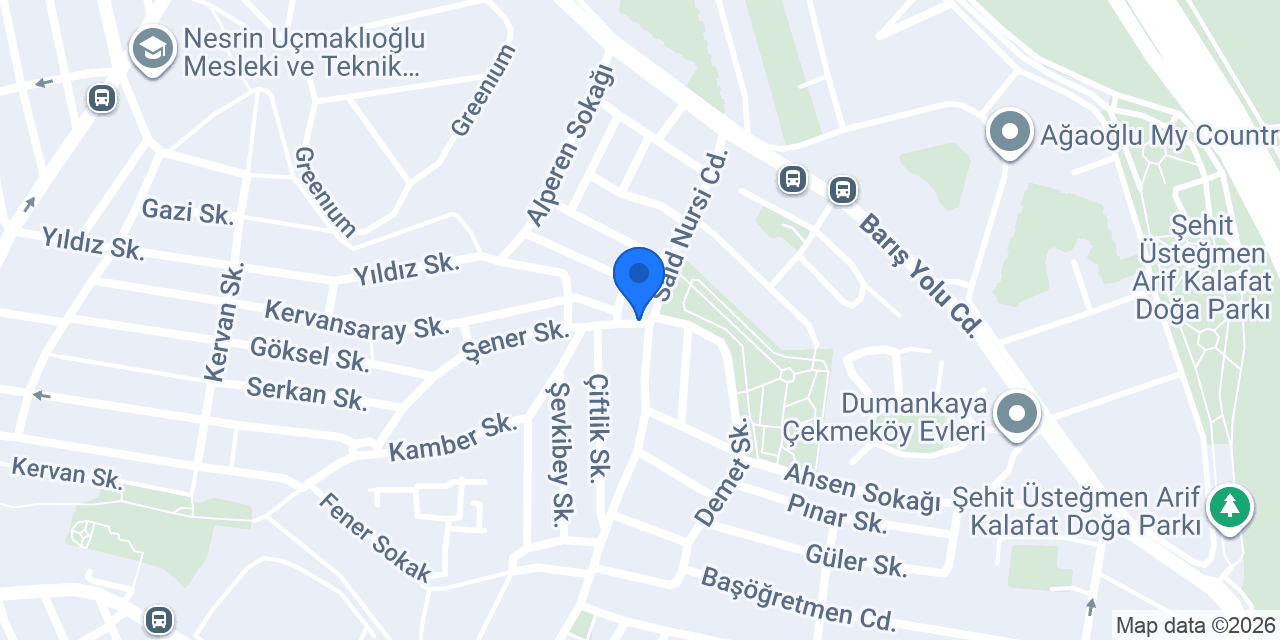 BAHÇE SANATI A.Ş. konumu