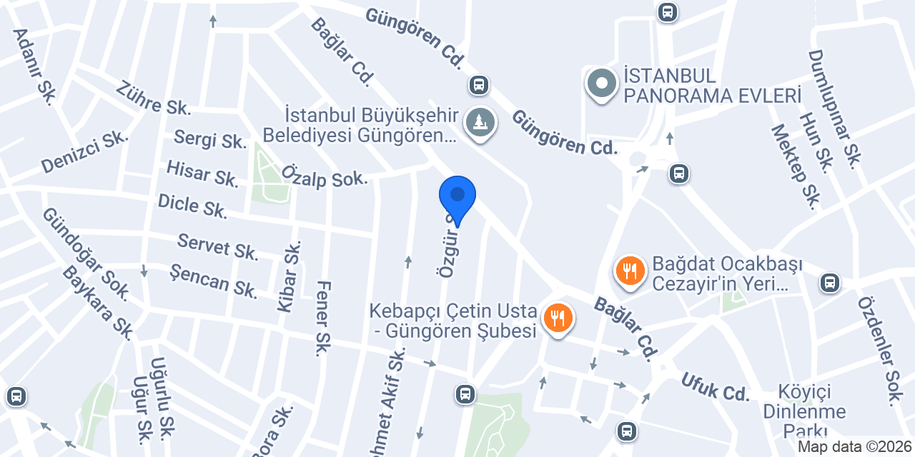Koç Su Arıtma konumu