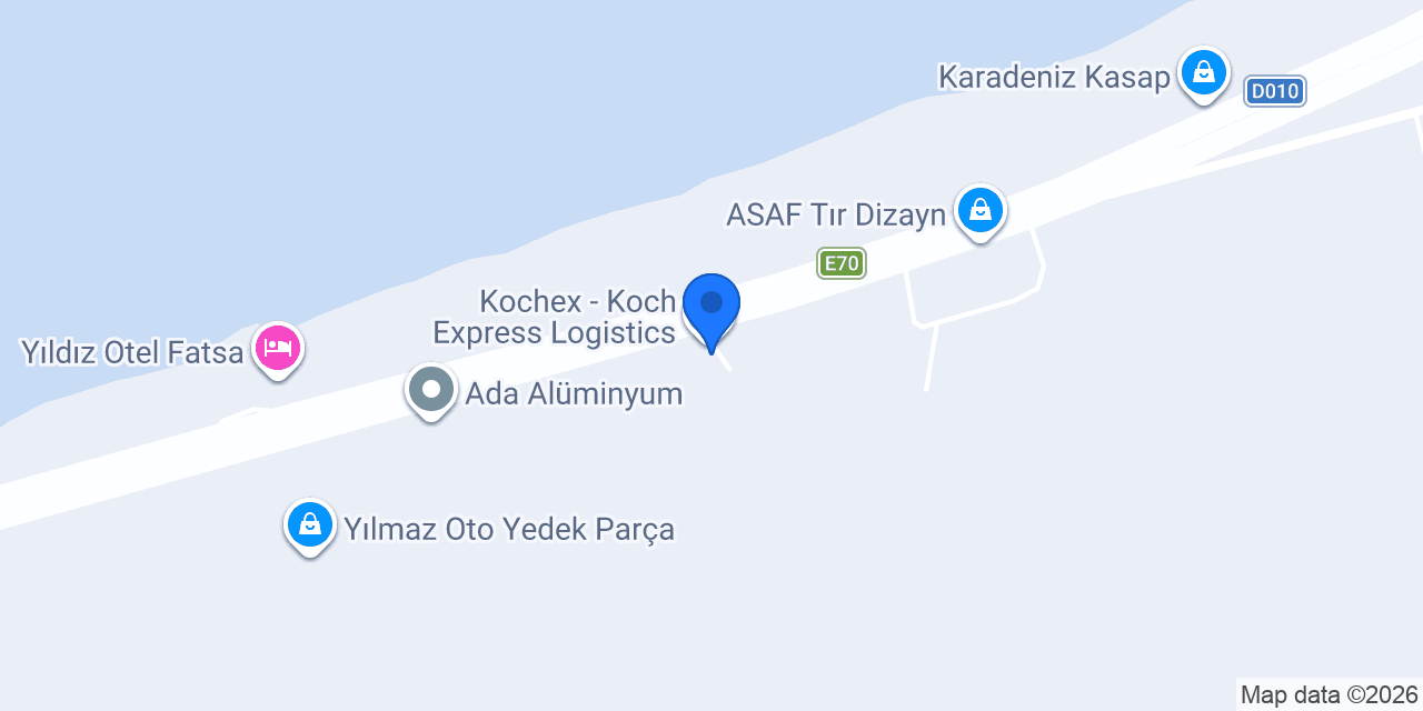 CKF Orman Ürünleri konumu