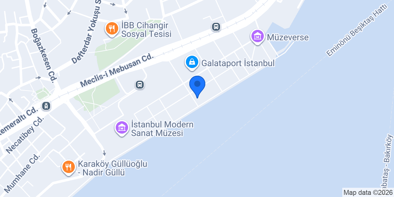 Big Chefs - Galataport AVM Şubesi konumu
