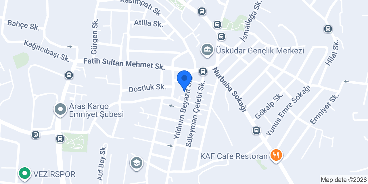 Özkan Ticaret konumu