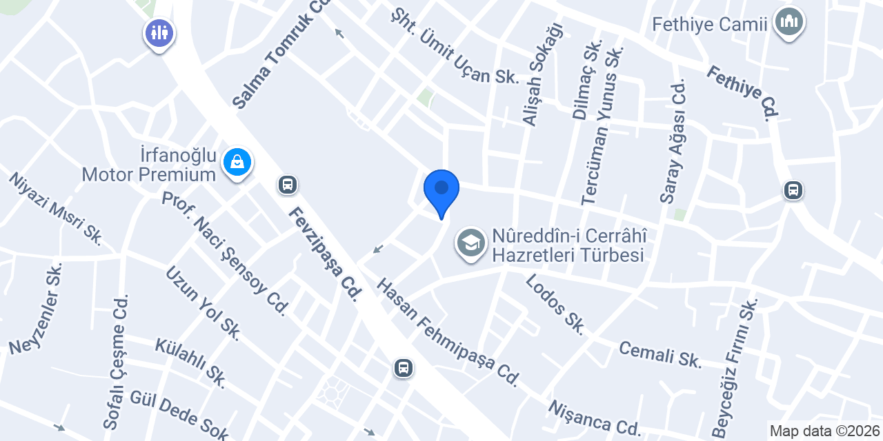 Ay ışığı aksesuar konumu