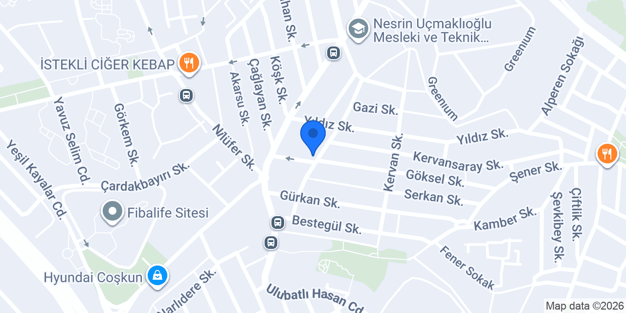 Emrah İbek Erkek Kuaförü konumu