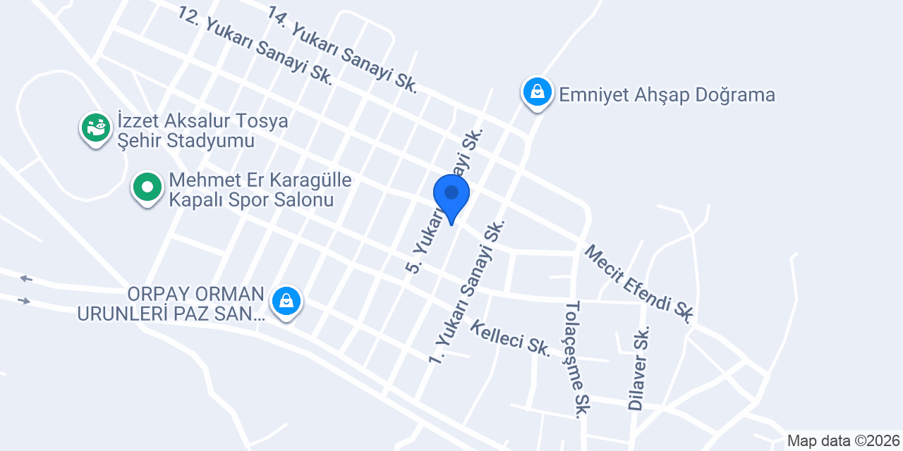 YİĞİTER ORMAN ÜRÜNLERİ LTD.ŞTİ konumu