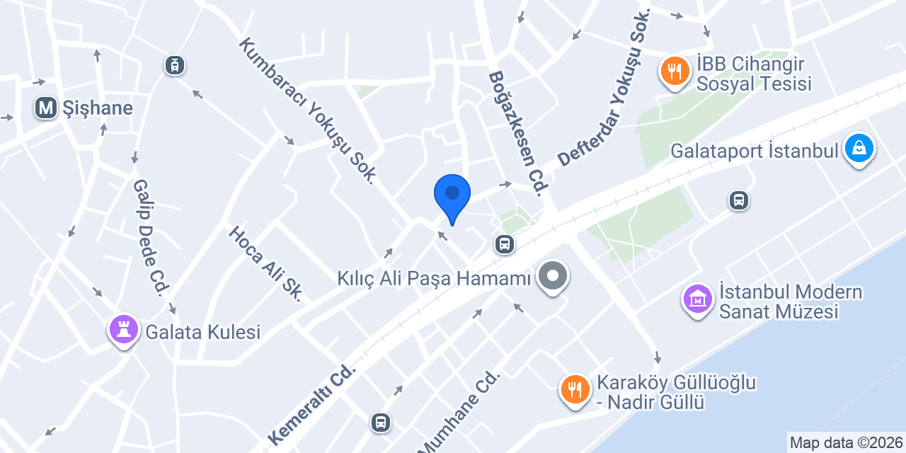BEYOĞLU KOMBİ SERVİSİ konumu