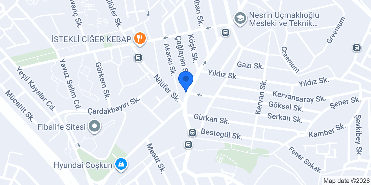 Başak Cam Balkon konumu