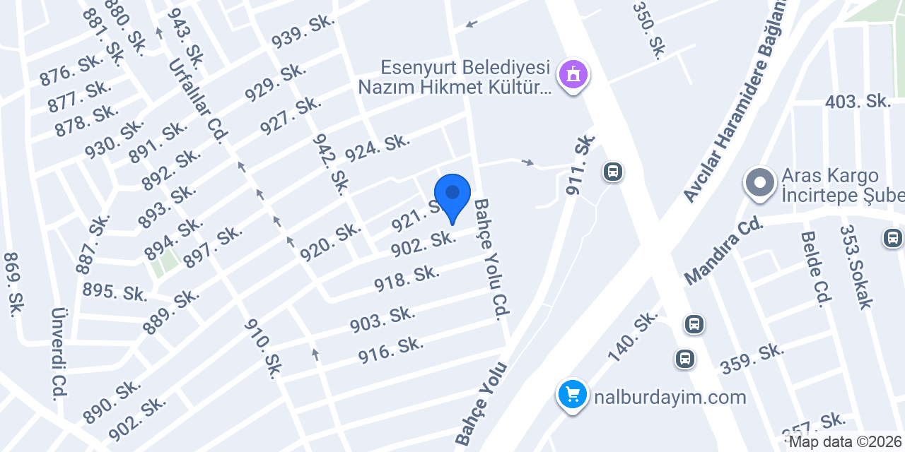 Çelikler Kasap konumu