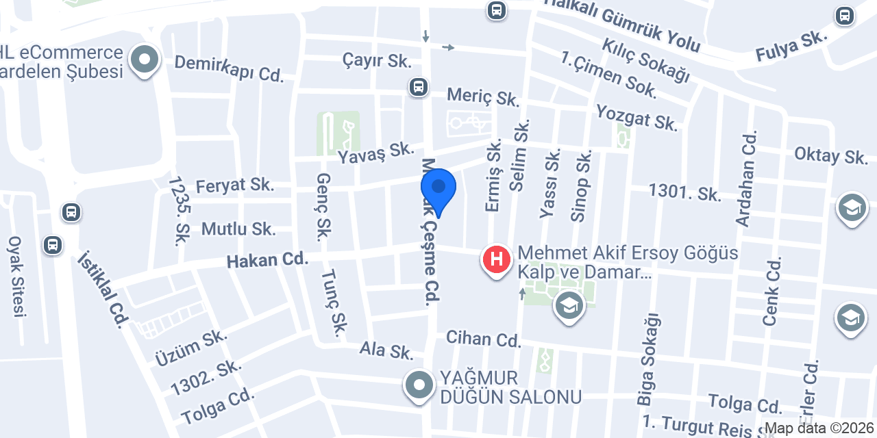 Kaptanoğulları Yapı Malzemeleri konumu
