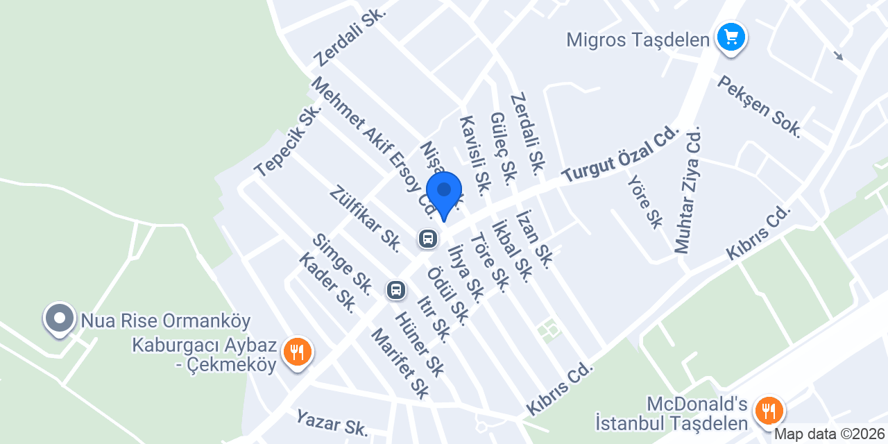 Diş Hekimi A. Gizem Tekin konumu