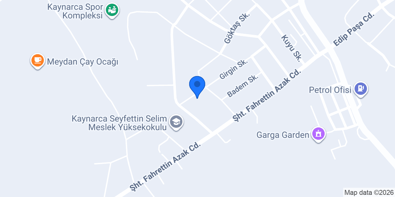 Kaynarca Girgin Apart konumu