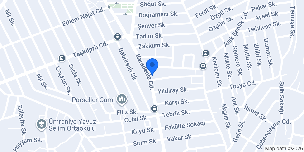 Hünkar baklava huzur konumu