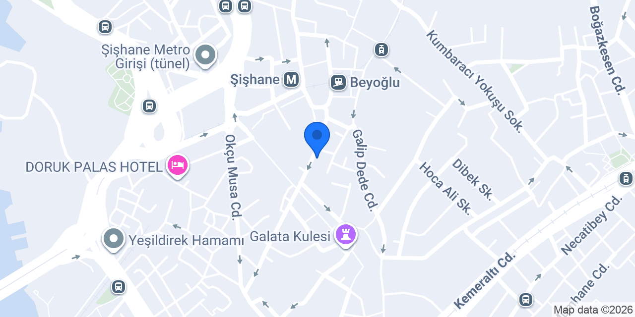 DHL eCommerce - Tünel Şubesi konumu