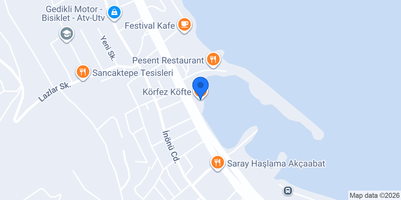 Körfez Köfte konumu