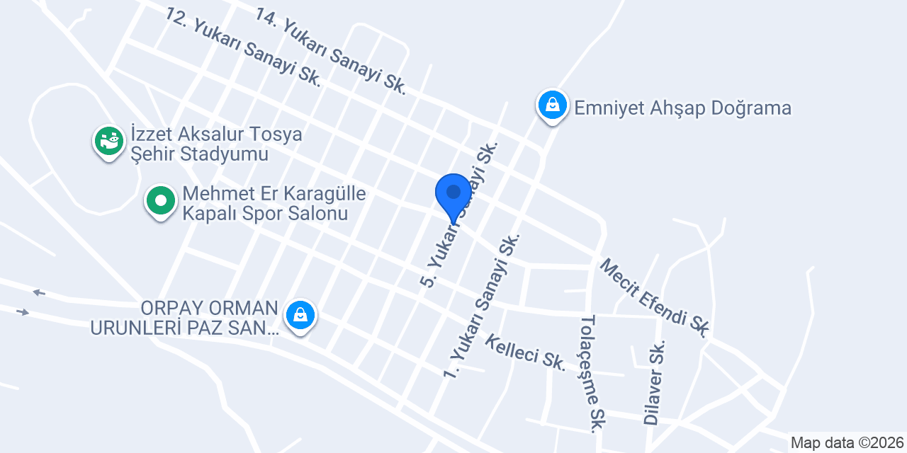Gonca Mobilya konumu
