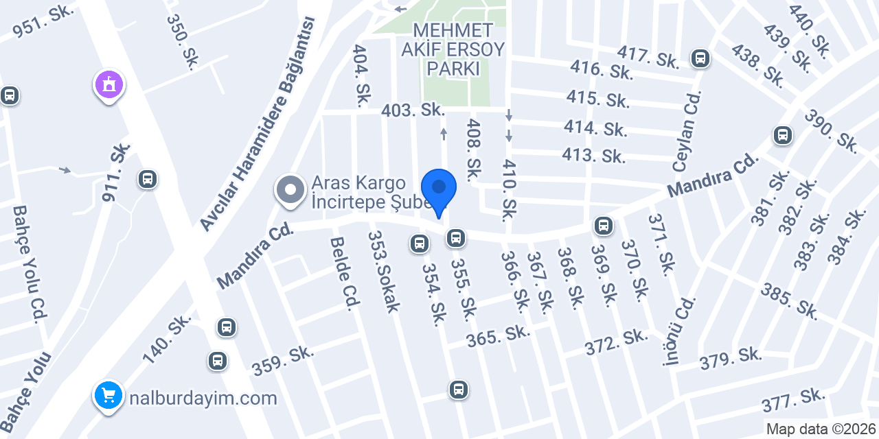 DHL eCommerce - Tabela Şubesi konumu
