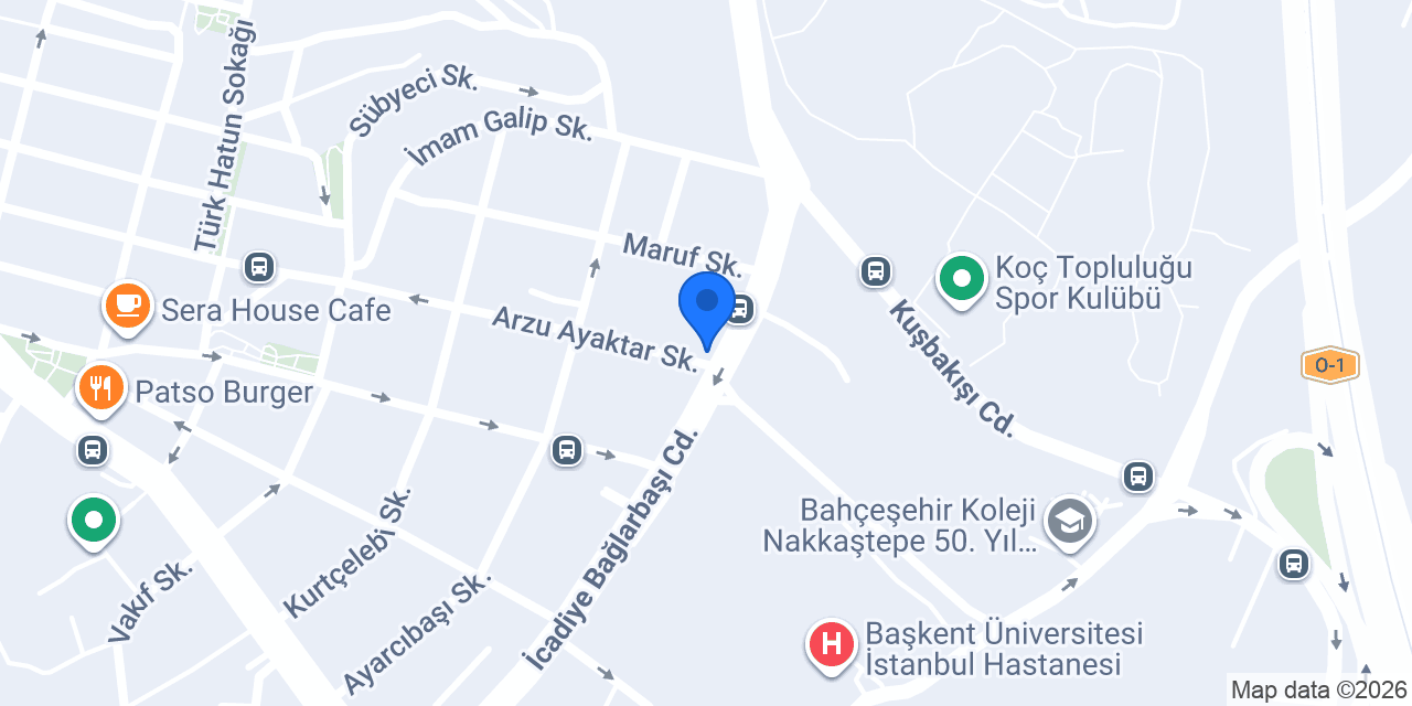 Genç Gönüllüler Kervansaray konumu