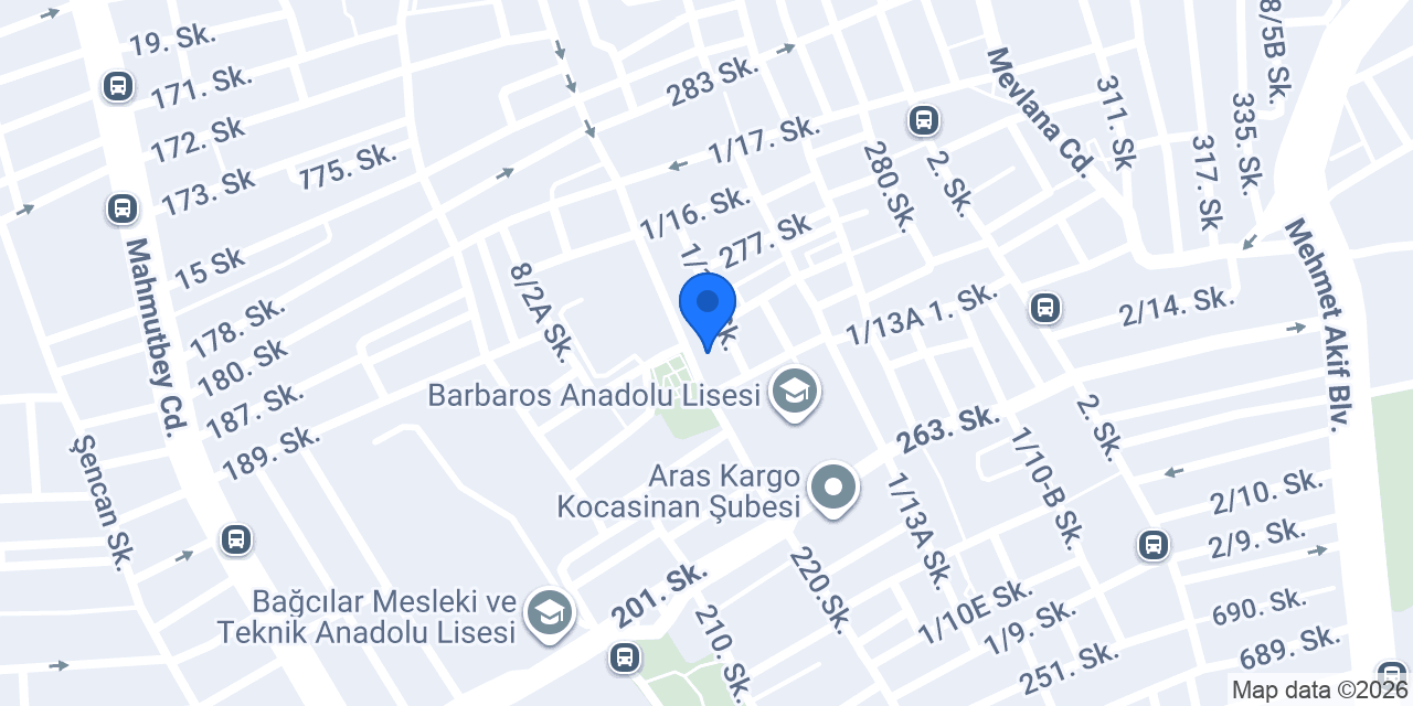 Gözde Kırtasiye 1 konumu
