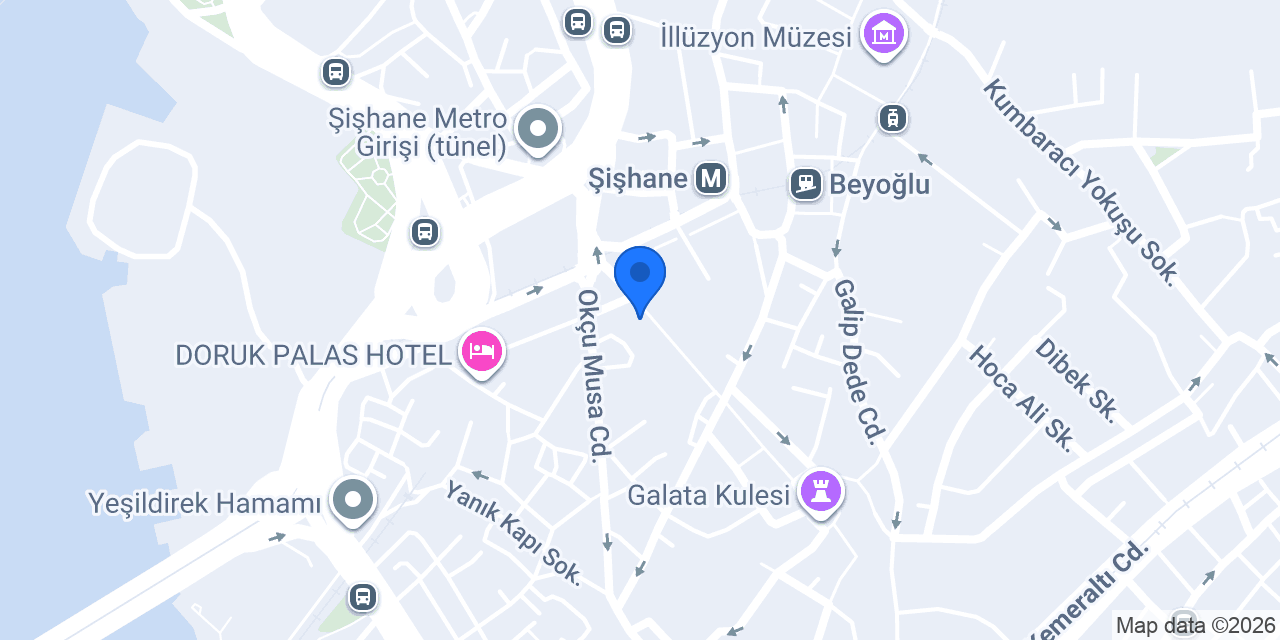 Helvacı Ali Galata konumu