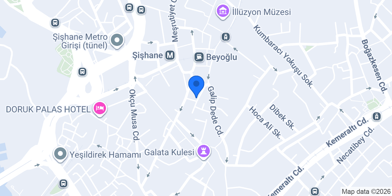 Galata Süheyla (Breakfast & Dinner) konumu