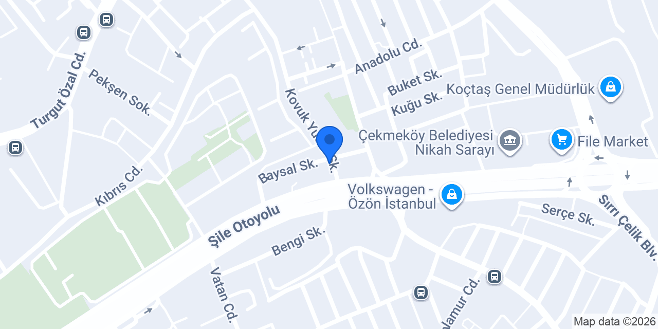 Yüksel dekorasyon konumu