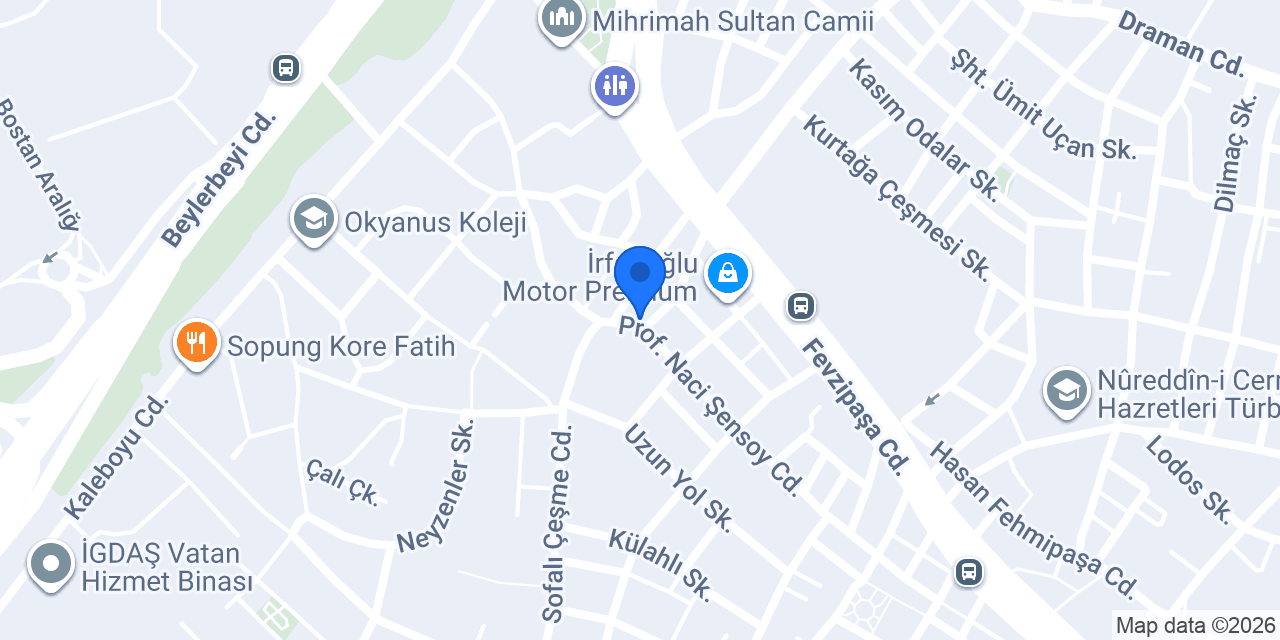 HERO’S PİZZA FATİH ŞUBESİ konumu