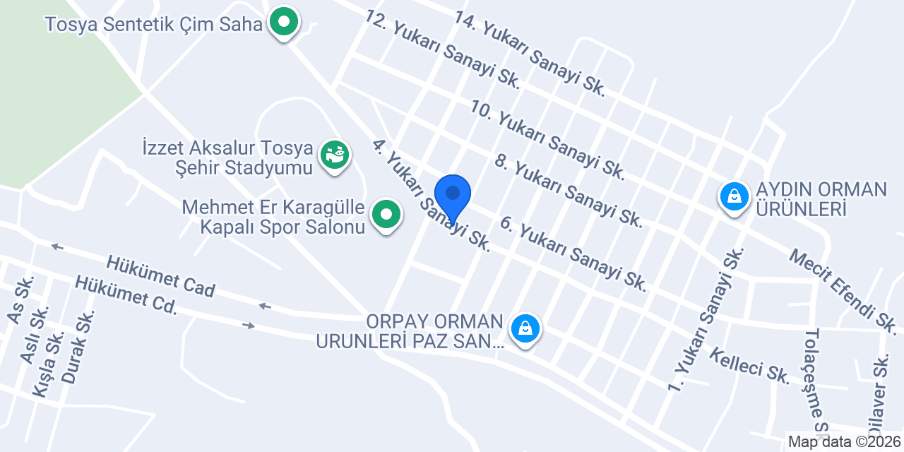 Yiğit Panel Kapı konumu
