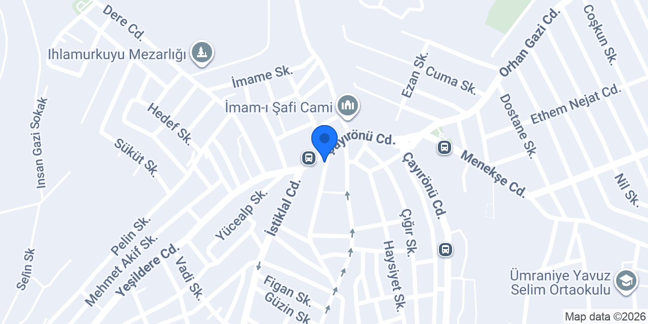 ÇBS Hisar Yapı Malzemeleri konumu