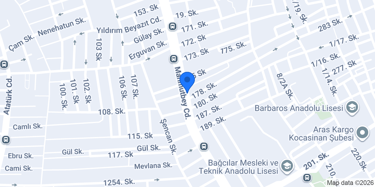 Atak Büfe, Bağcılar konumu