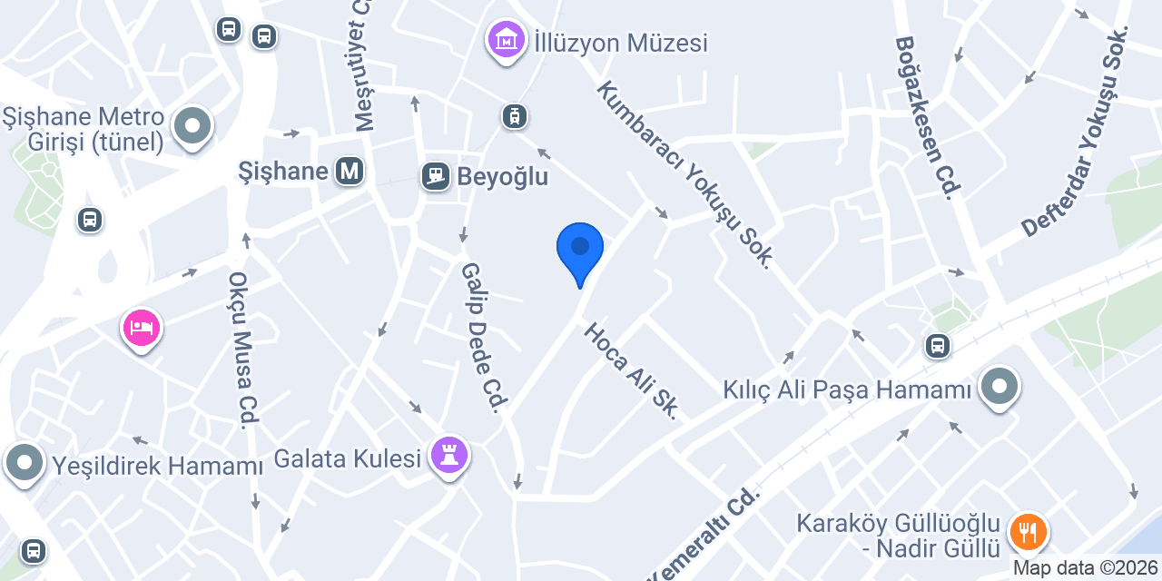 Molto Bene Galata Restaurant konumu