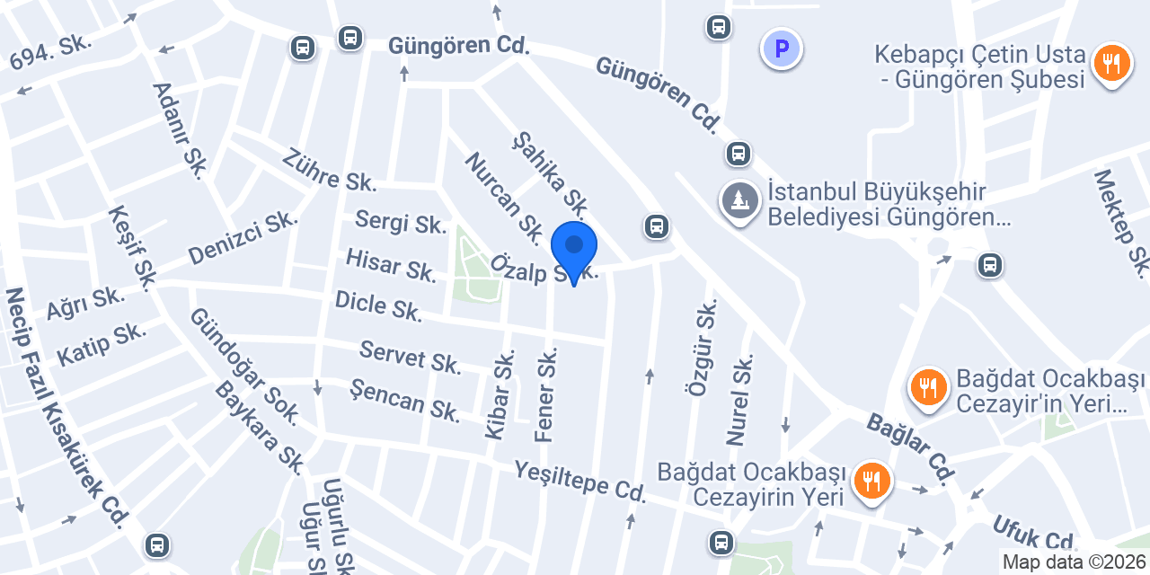 Şengül Bayan Kuaförü konumu