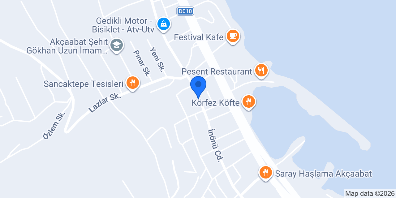Akçagaz konumu