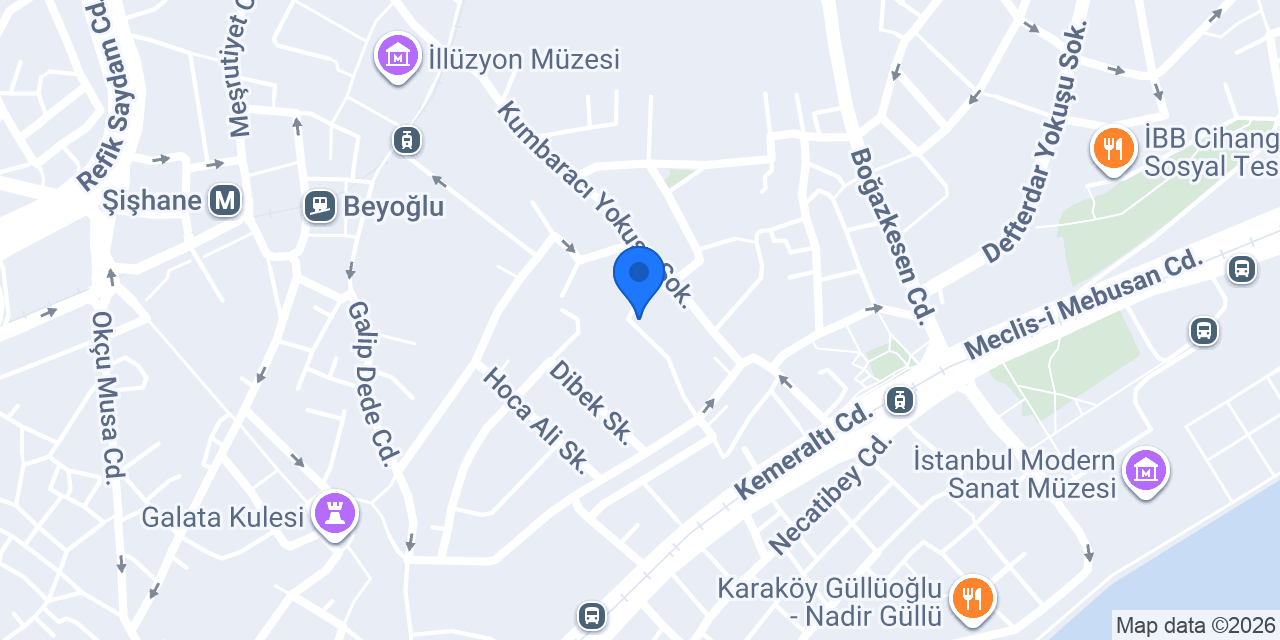 Atölye Gramofon konumu