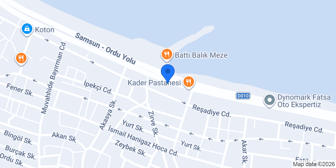 DYS AUTO konumu