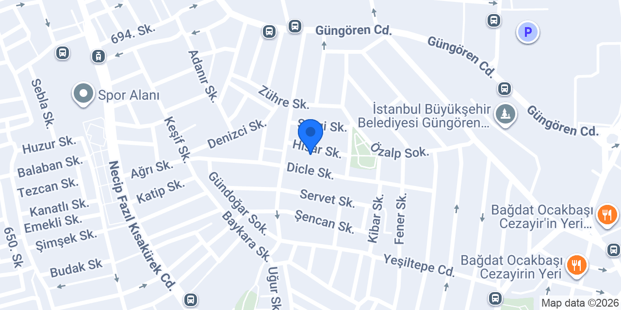 Kutsay Elektrik konumu