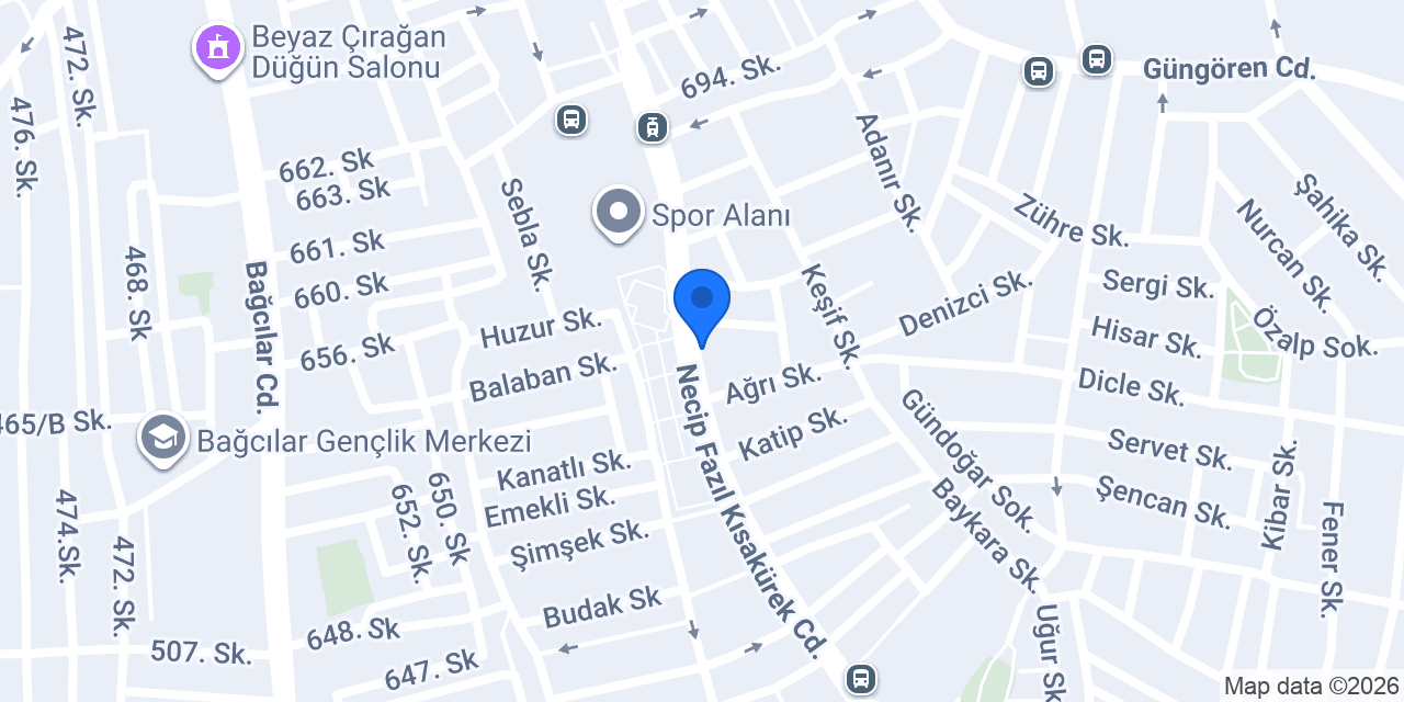 Eylül Veteriner Kliniği konumu