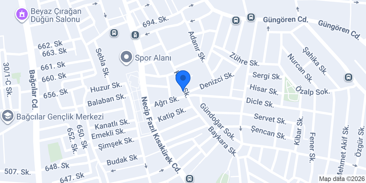 Berk Hediyelik konumu